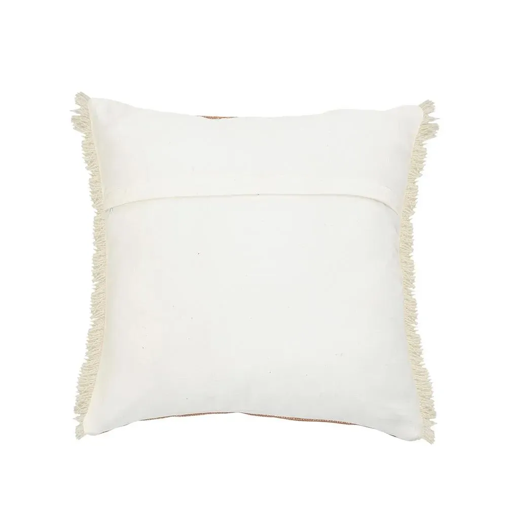 Caramel Coated Fringed ��LR07527 Throw Pillow