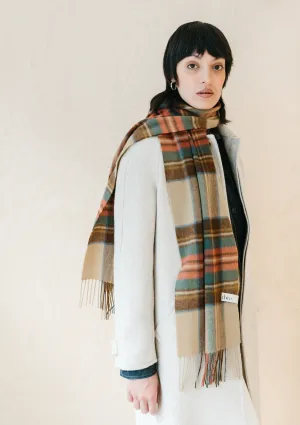 Cashmere Scarf in Stewart Dress Antique Tartan