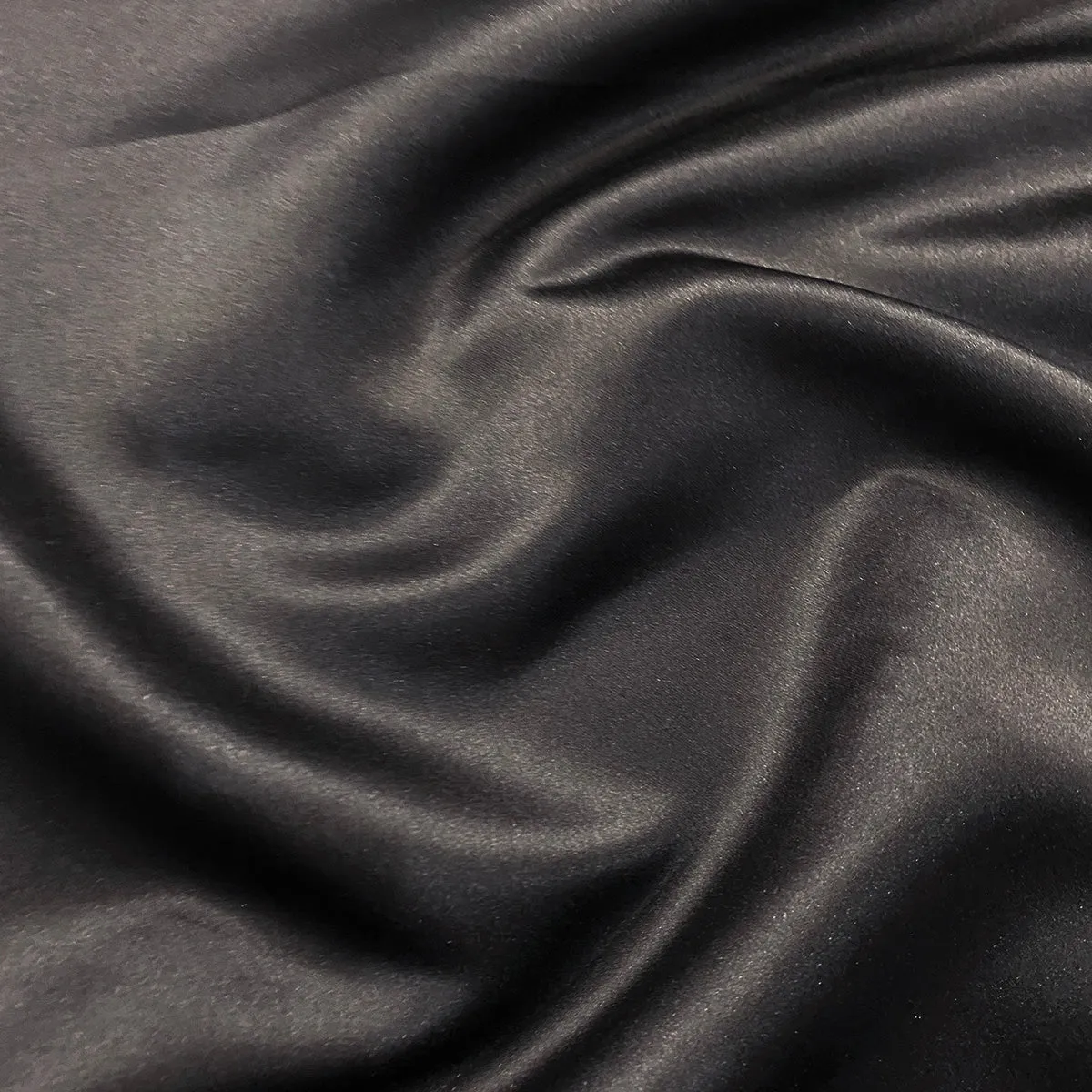 Lamour (Dull) Satin Wholesale Fabric in Gray 1665