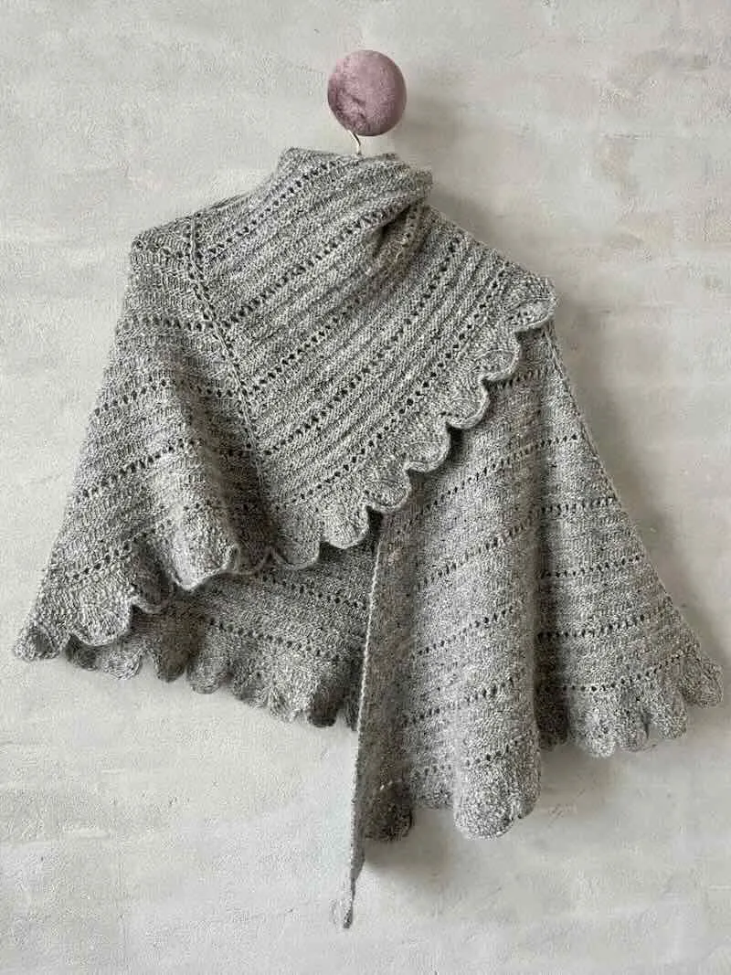 Margrethe shawl from Önling, knitting pattern