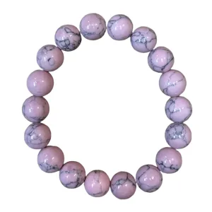 Mauve Magnesite 10mm Bracelet