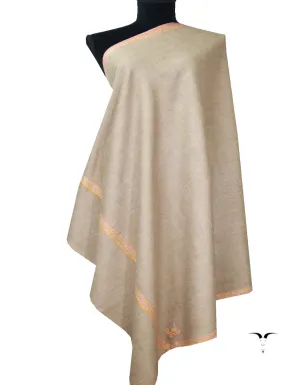 natural embroidery pashmina shawl 7957