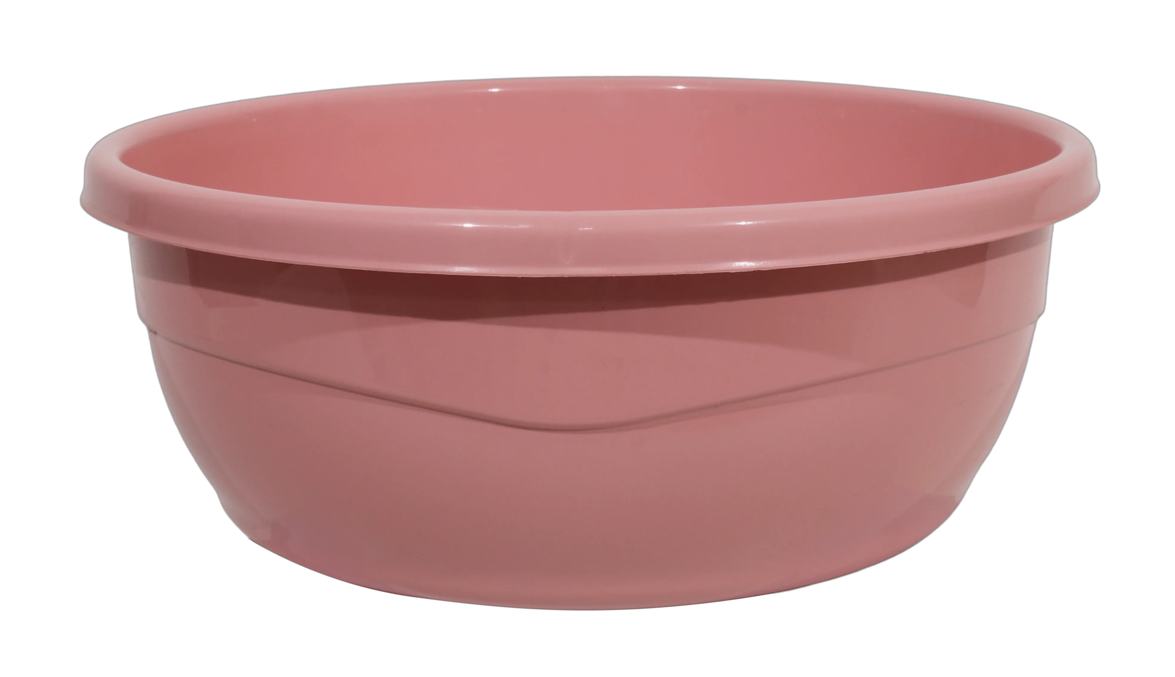 Plastic Washing Bowl Soft Pink (Case Quantity 60 PC)