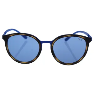 Polo Men's PH3104 Sunglasses Matte Royal Blue/Light Blue 50mm