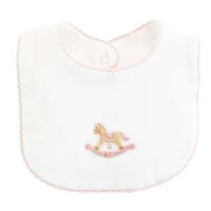 Rocking Horse Girls Bib