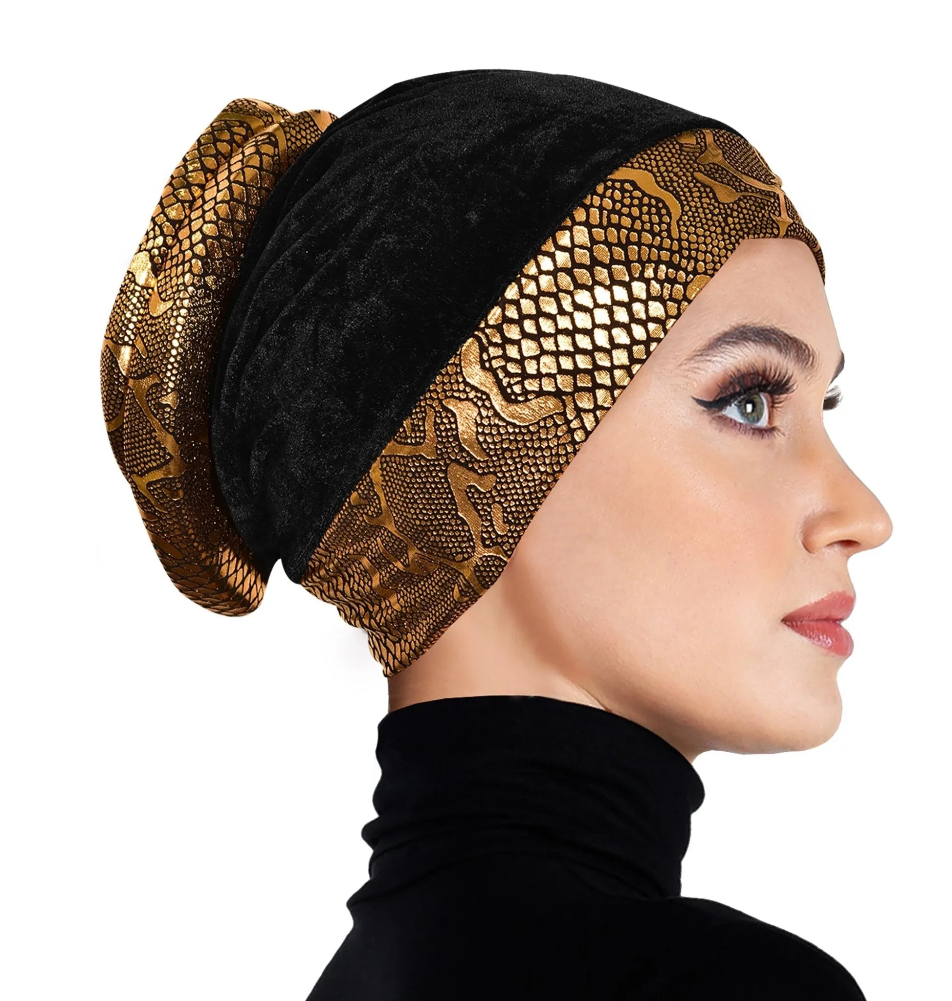 SMALL SIZE Wholesale Set of 6  Venetian Turban Hijab Caps