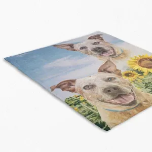 Super Portrait Fleece Blanket