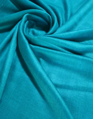 Tiffany Blue Plain Pashmina Shawl 5440