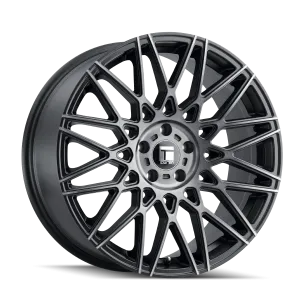 TOUREN 3278 | BRUSHED MATTE BLACK W/DARK TINT | 5x112 | 18x8 | 40mm