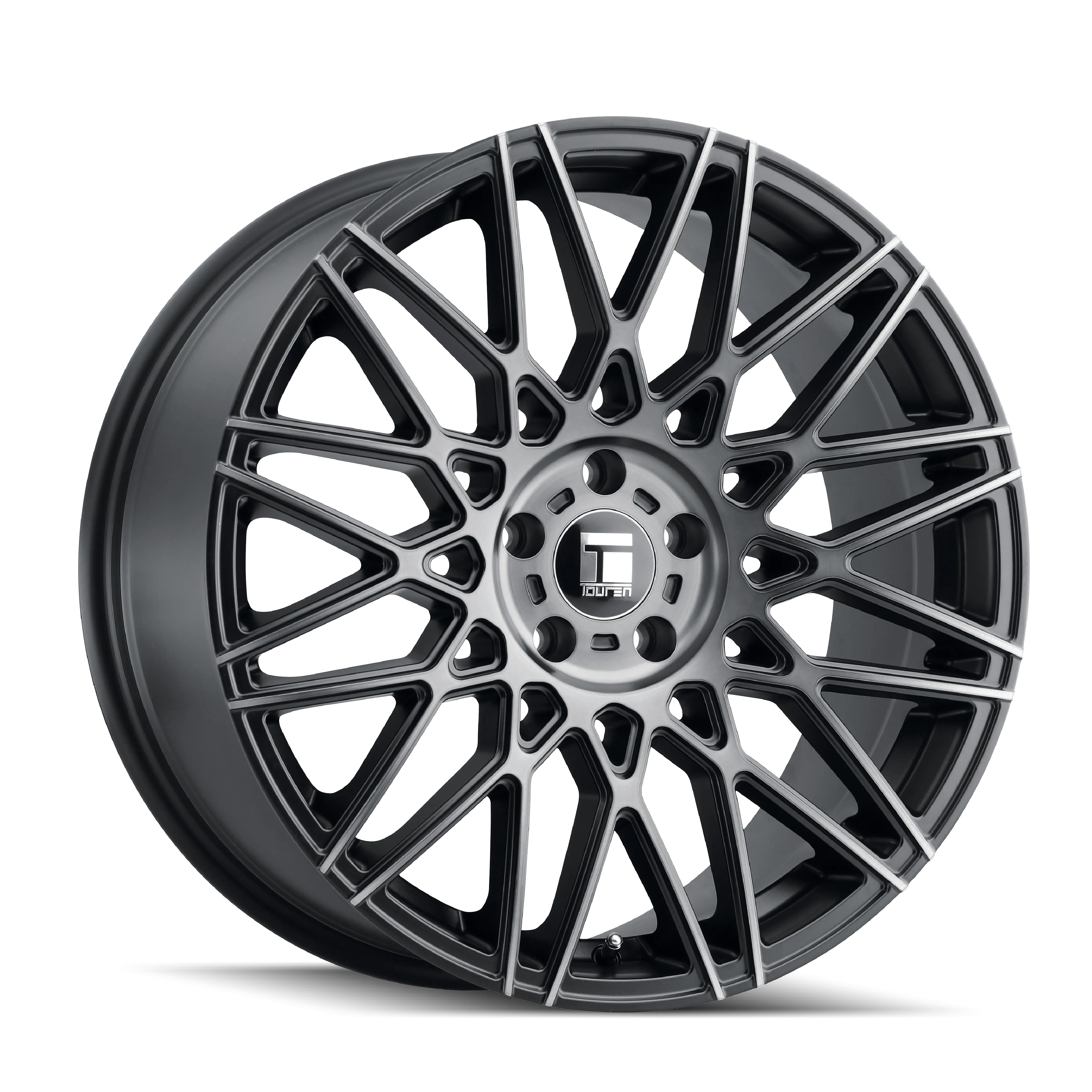 TOUREN 3278 | BRUSHED MATTE BLACK W/DARK TINT | 5x112 | 18x8 | 40mm