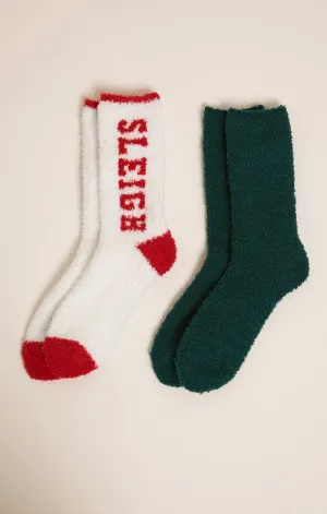 Z-Supply 2-Pack Sleigh Socks - NOBLE FIR